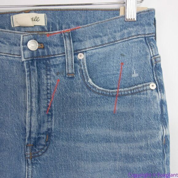NEW Madewell‎ The Mid-Rise Perfect Vintage Jean in Enmore Wash, 27 - Picture 11 of 16